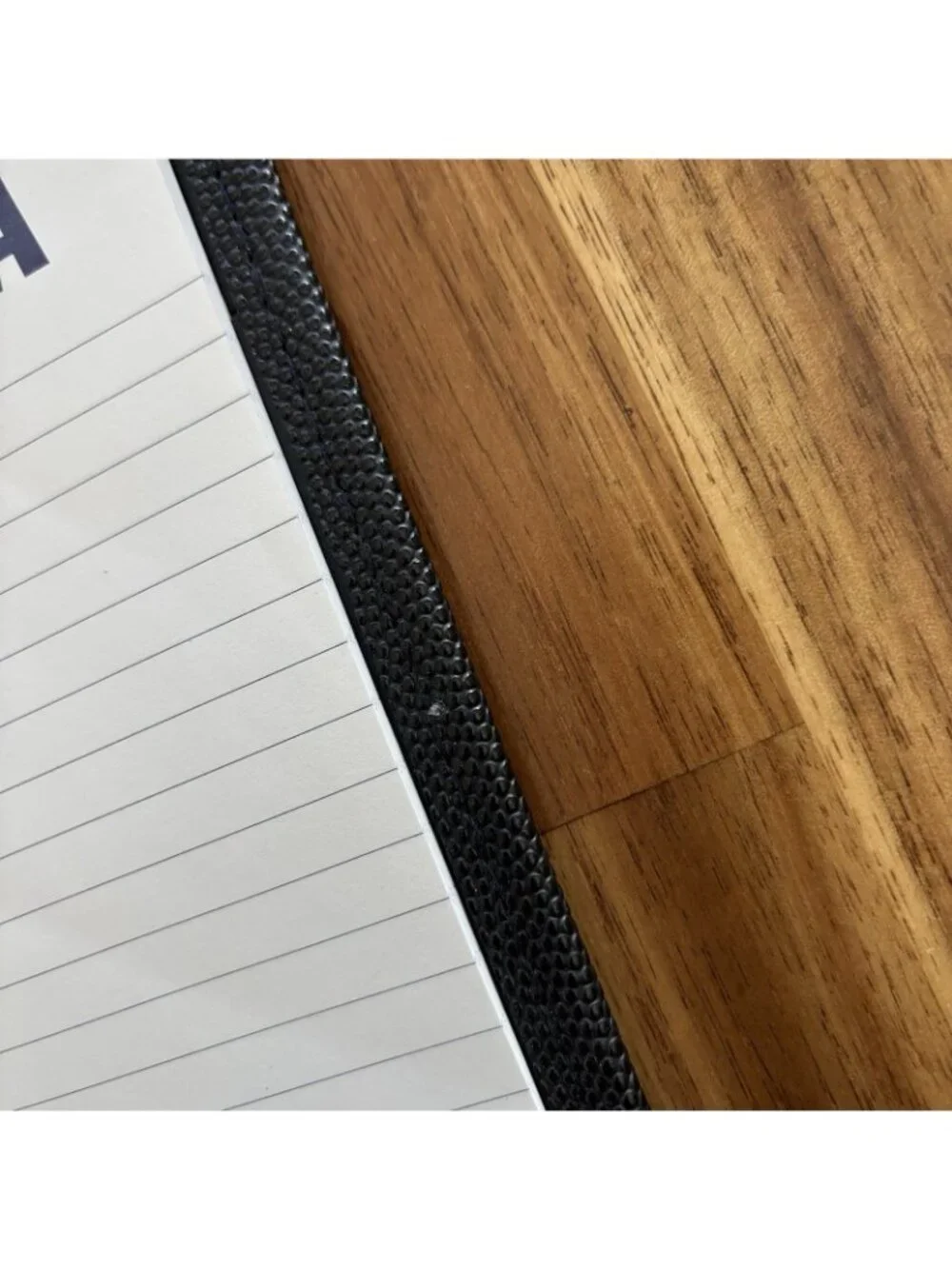 Spalding Official JR NBA Portfolio Notepad Adam Silver‎ Black Basketball Texture